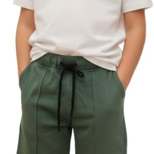 Kids Boys Shorts Terry Cotton | 2–11 Years | Casual Summer Wear with Drawstring & Pockets | Comfortable Daily Wear Shorts for Boys